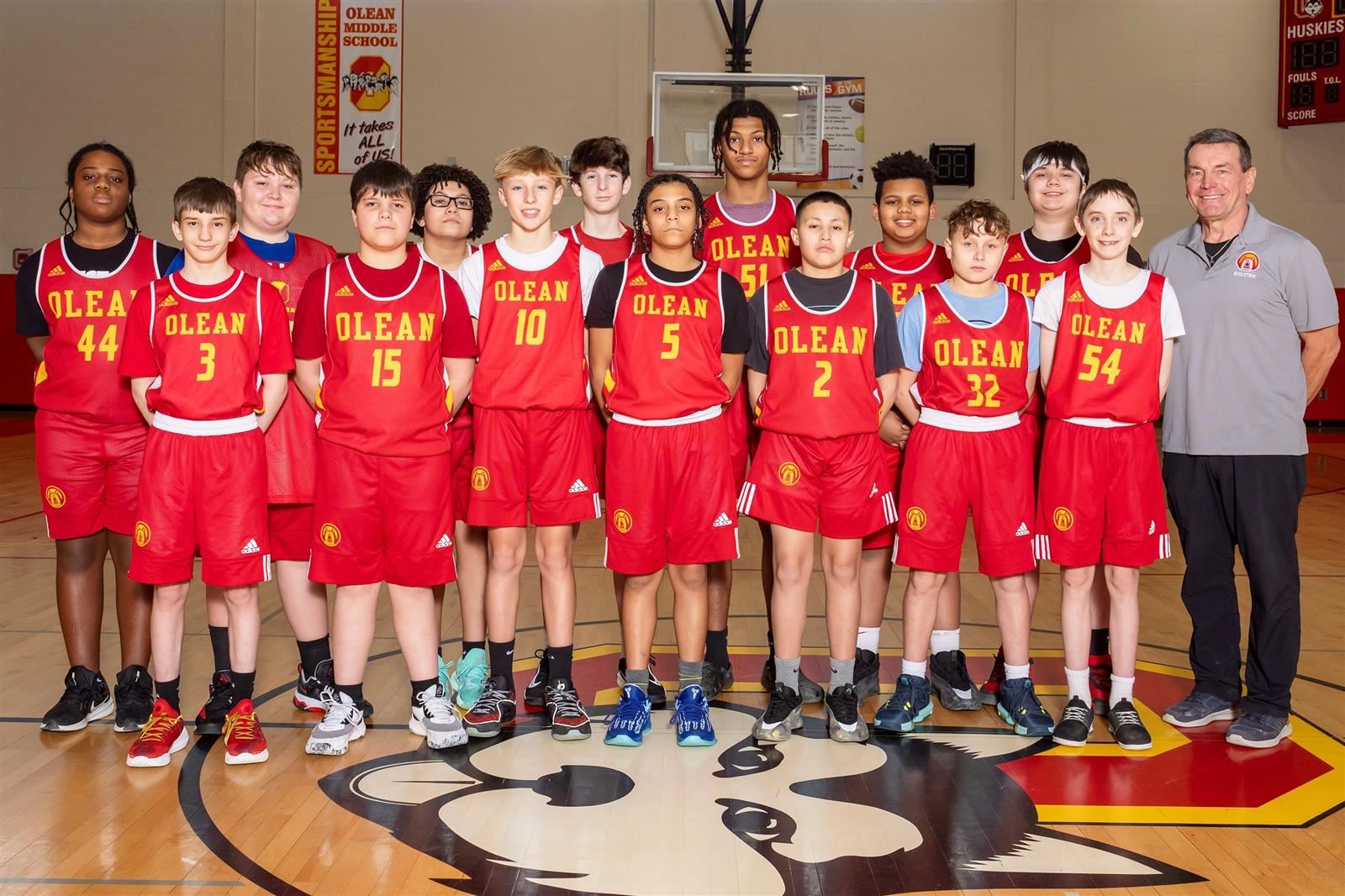 8th Grade Modified Boys Basketball Team